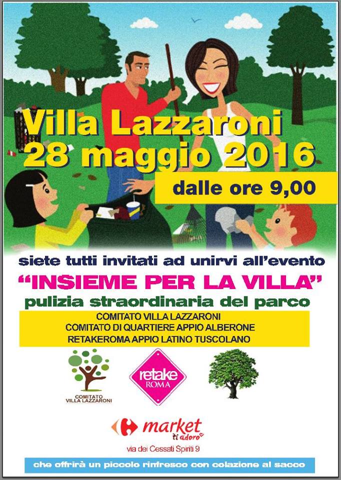 INSIEME PER LA VILLA 28mag16